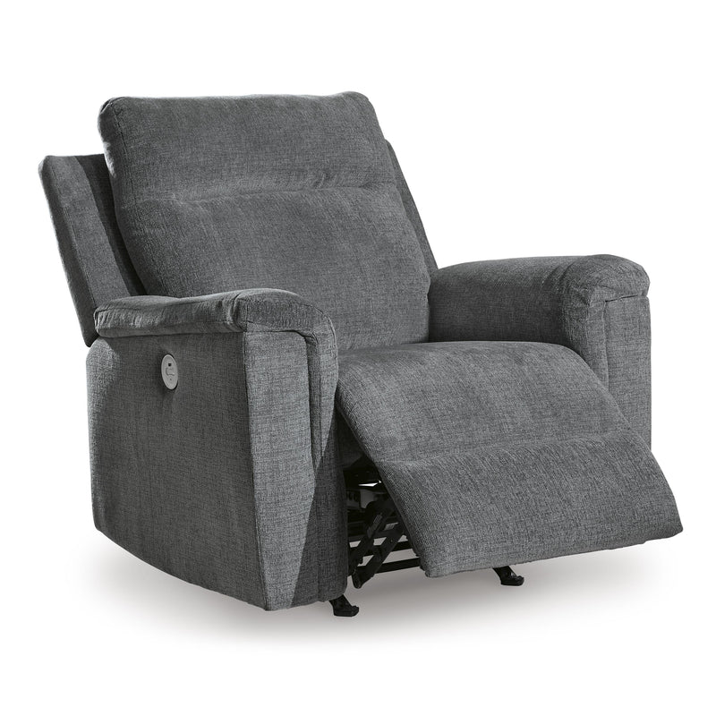 Signature Design by Ashley Barnsana Power Rocker Fabric Recliner 3320298 IMAGE 2