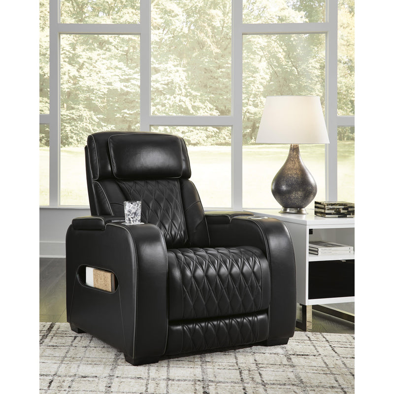 Signature Design by Ashley Boyington Power Leather Match Recliner U2710613 IMAGE 6