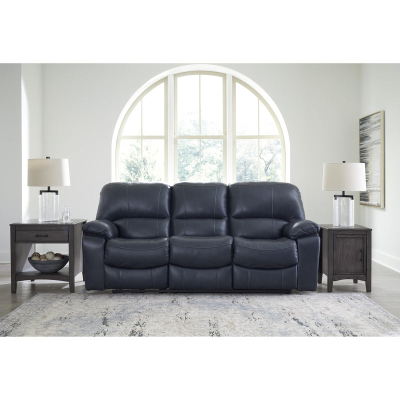 Signature Design by Ashley Leesworth Power Reclining Leather Match Sofa U4380987 IMAGE 6