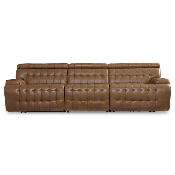 Signature Design by Ashley Temmpton Power Reclining Leather Match Sofa U9270858/U9270846/U9270862 IMAGE 1