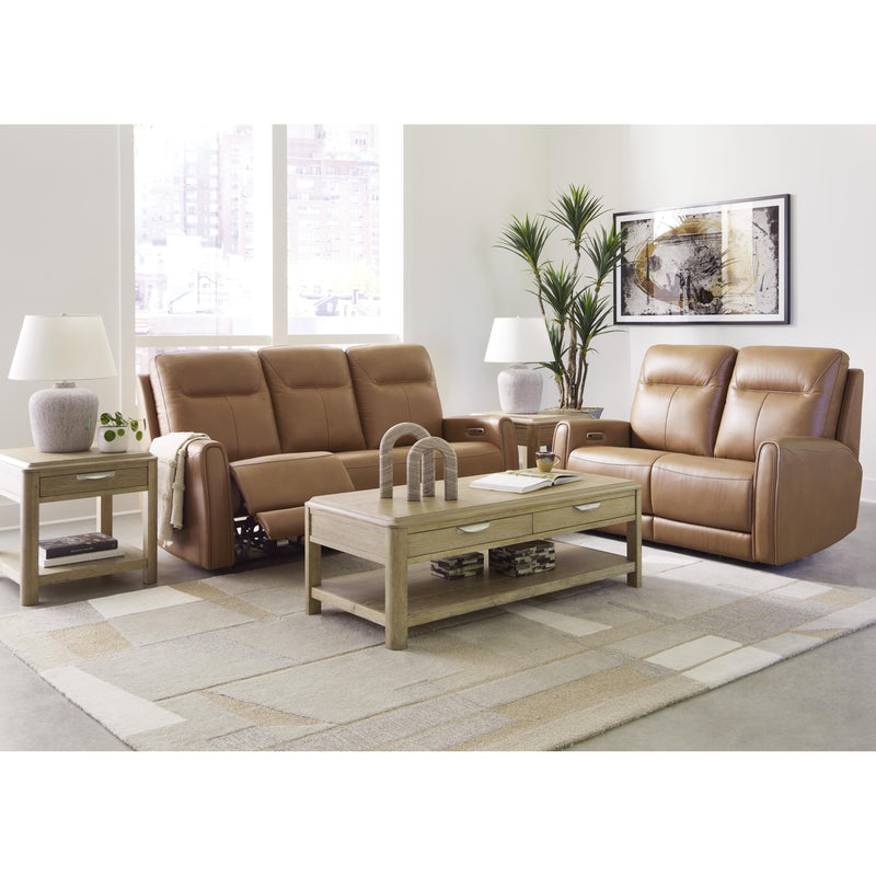 Signature Design by Ashley Tryanny Power Reclining Leather Match Loveseat U9370414 IMAGE 11