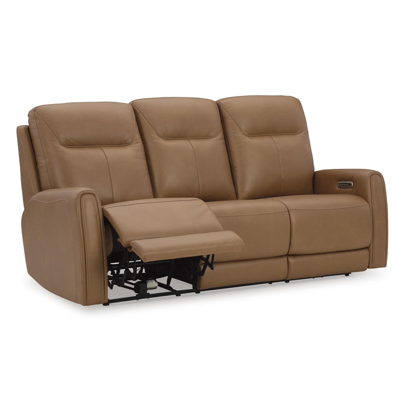 Signature Design by Ashley Tryanny Power Reclining Leather Match Sofa U9370415 IMAGE 2