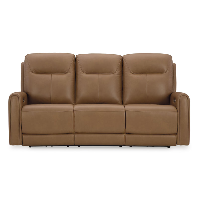 Signature Design by Ashley Tryanny Power Reclining Leather Match Sofa U9370415 IMAGE 3