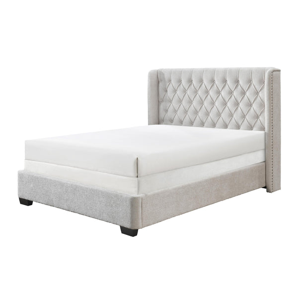 Crown Mark Daphne King Upholstered Panel Bed 5094-K-HB/5094-K-FB/5094-KQ-RAIL IMAGE 1