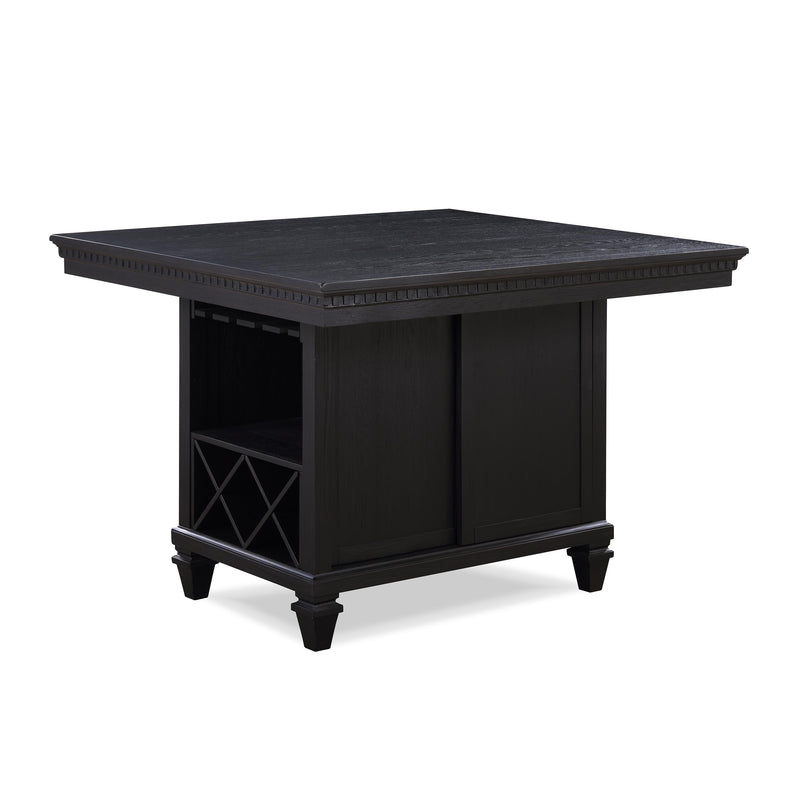 Crown Mark Regent Counter Height Dining Table with Pedestal Base 2772CLT-4854-BS/2772CLT-4854-TP IMAGE 1