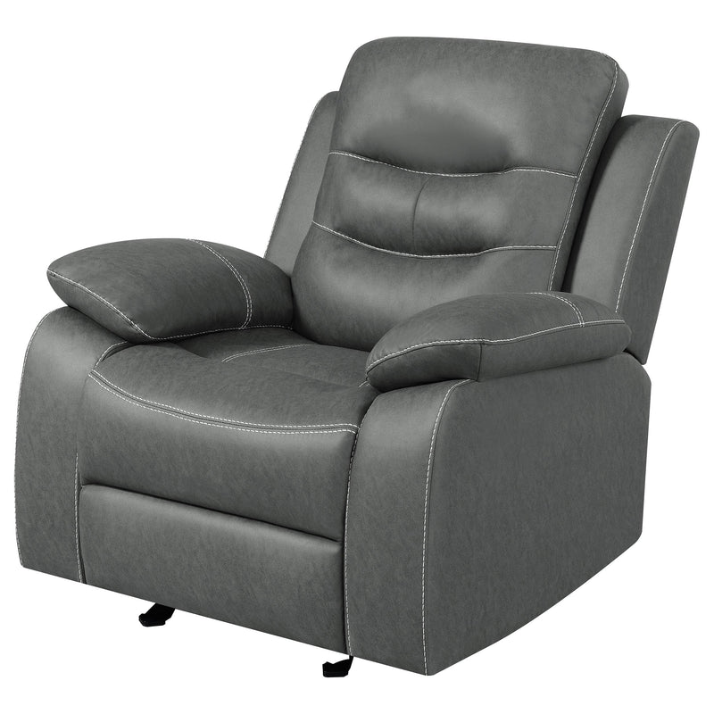 Coaster Furniture Nova Glider Fabric Recliner 602533 IMAGE 6