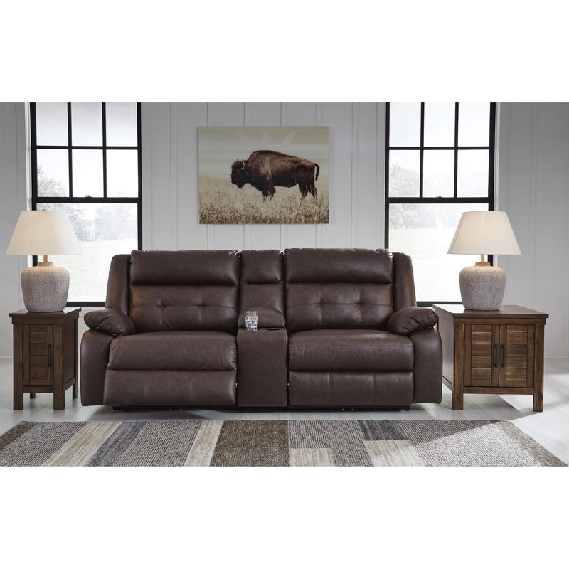 Signature Design by Ashley Punch Up Power Reclining Leather Look 3 pc Sectional 4270258/4270262/4270257 IMAGE 2