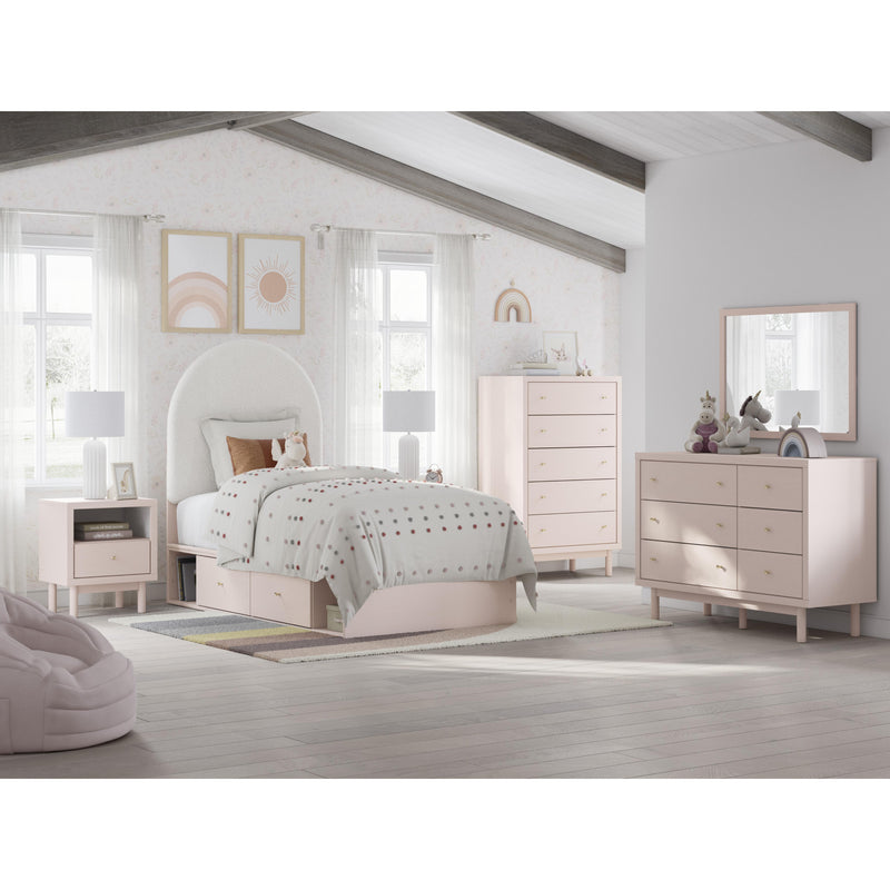 Signature Design by Ashley Wistenpine 6-Drawer Dresser with Mirror B1323-221/B1323-36 IMAGE 15