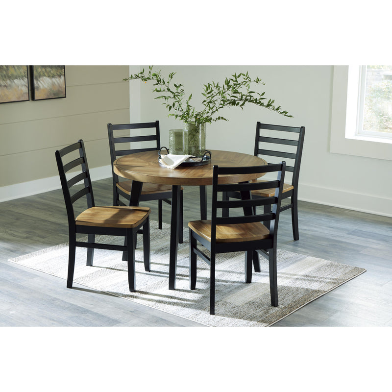 Signature Design by Ashley Blondon 5 pc Dinette D413-225 IMAGE 9