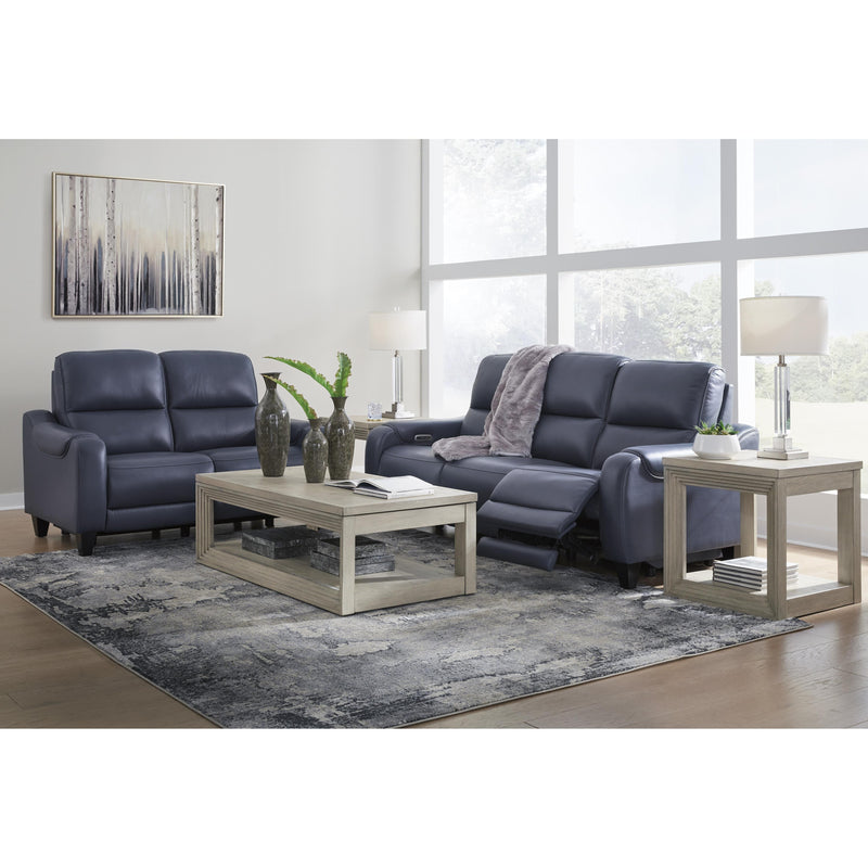 Signature Design by Ashley Mercomatic Power Reclining Leather Match Sofa U7531115 IMAGE 10