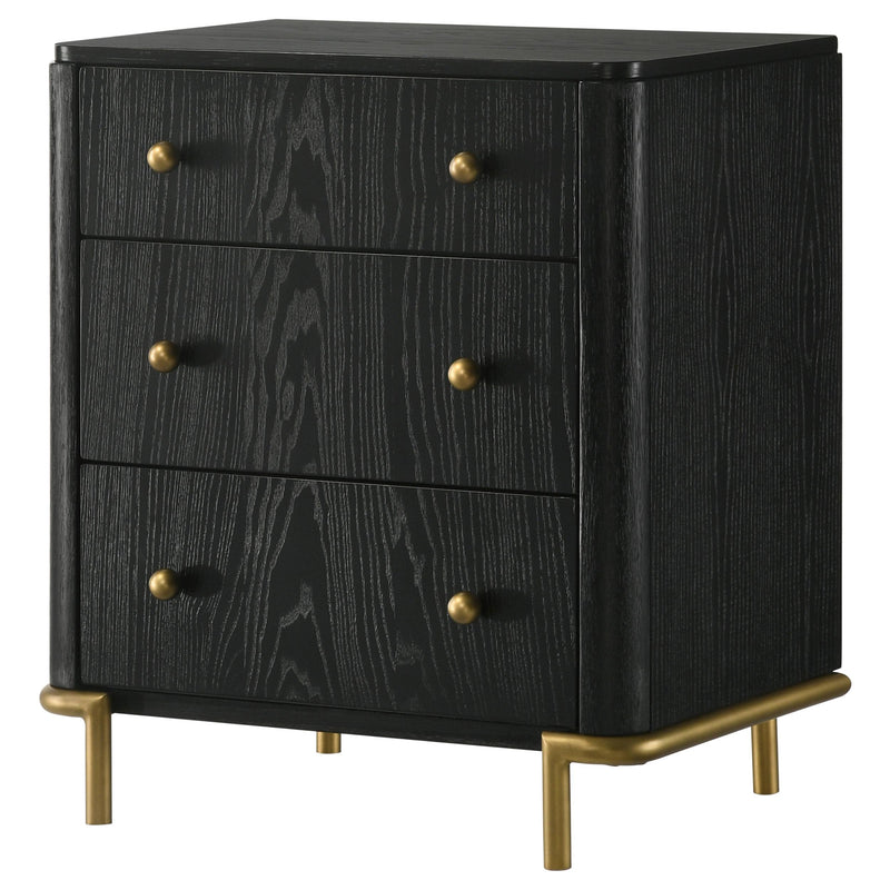 Coaster Furniture Arini 3-Drawer Nightstand 224332 IMAGE 4