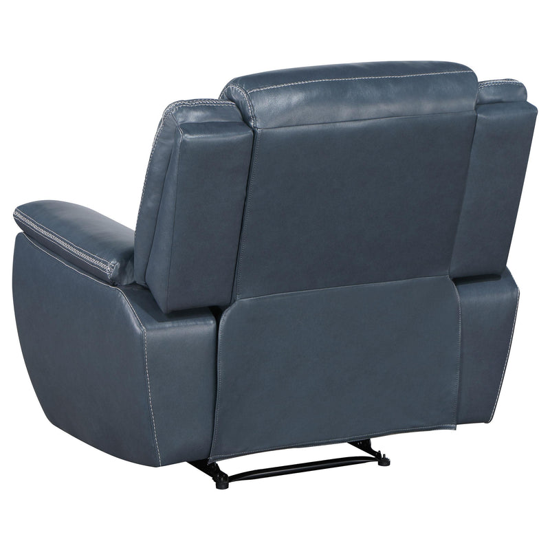 Coaster Furniture Sloane Leather Look Recliner 610273 IMAGE 5