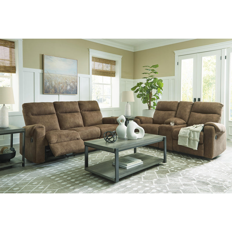 Signature Design by Ashley Edenwold Reclining Leather Look Sofa 1380588 IMAGE 9