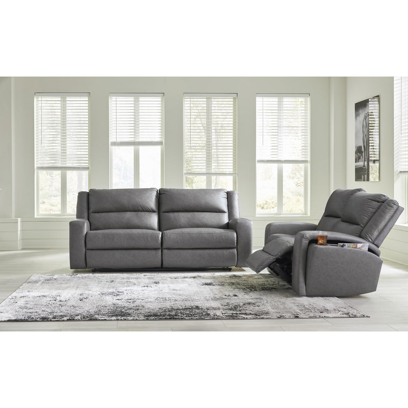 Benchcraft Brixworth Leather Look Sofa 6910681 IMAGE 8