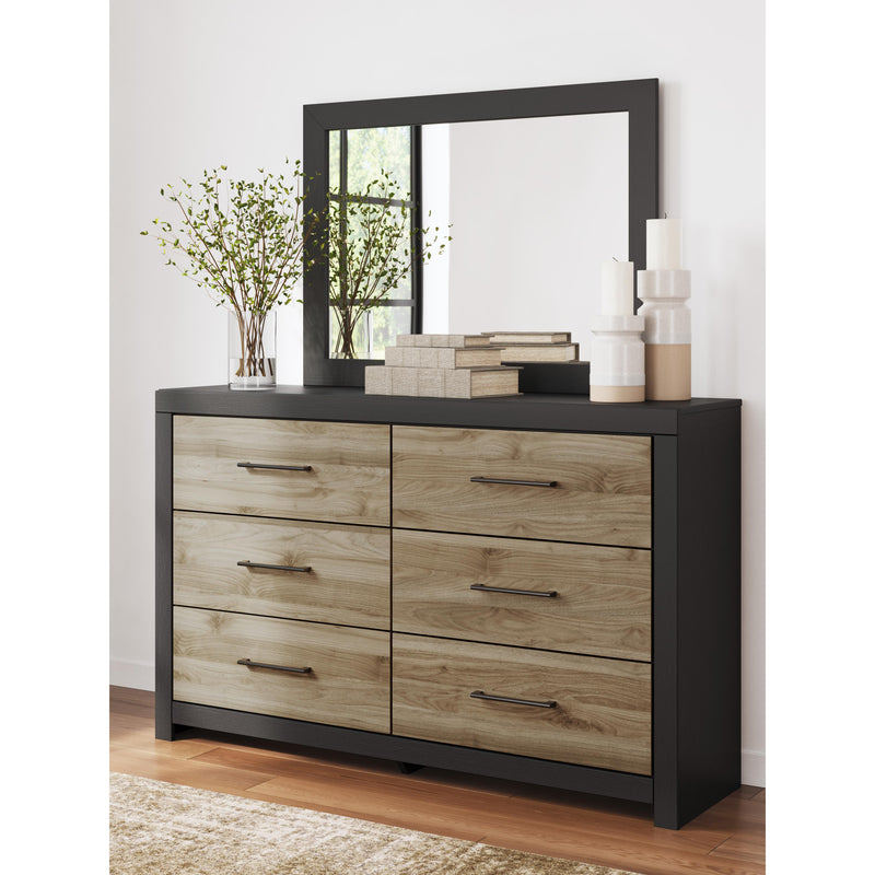 Signature Design by Ashley Vertani Dresser Mirror B2073-36 IMAGE 3