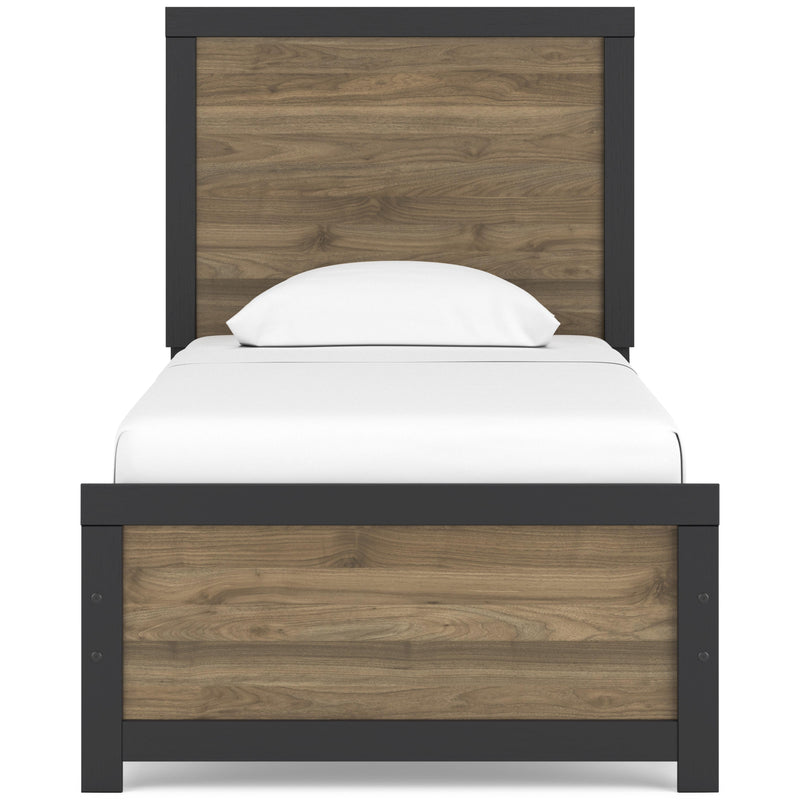 Signature Design by Ashley Vertani Twin Panel Bed B2073-53/B2073-83 IMAGE 2