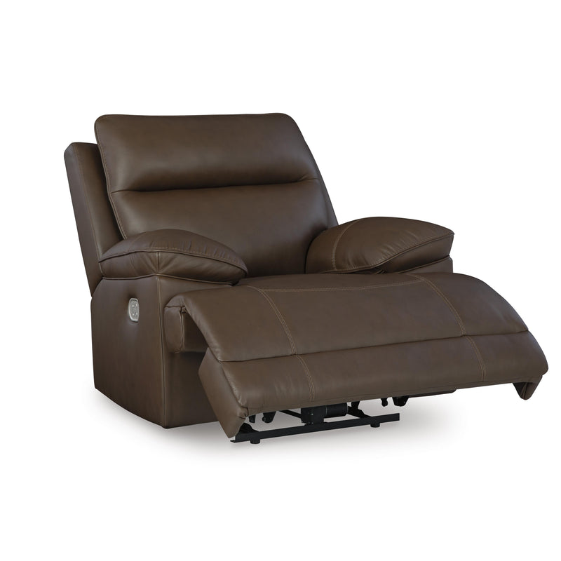 Signature Design by Ashley VonRyan Power Leather Match Recliner U1040013 IMAGE 2