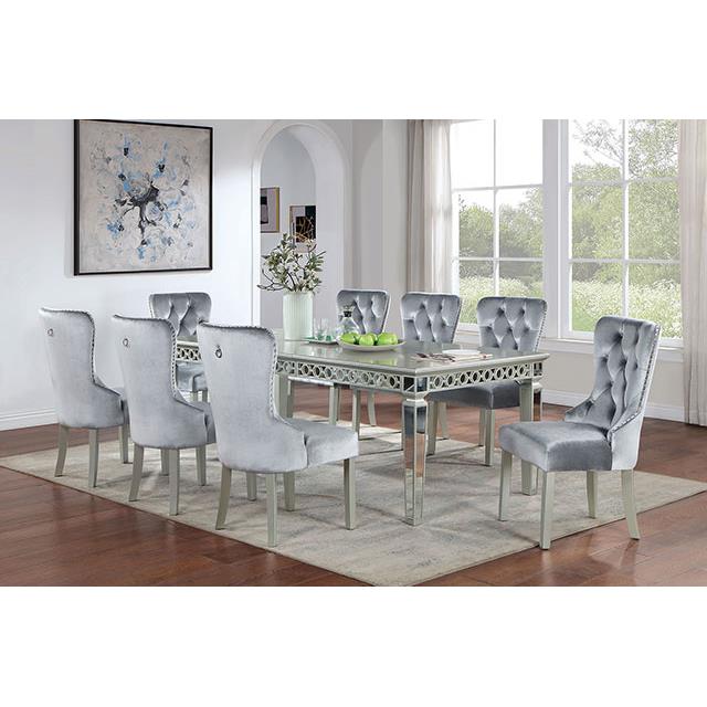 Furniture of America Adalia Dining Table CM3241SV-T IMAGE 3