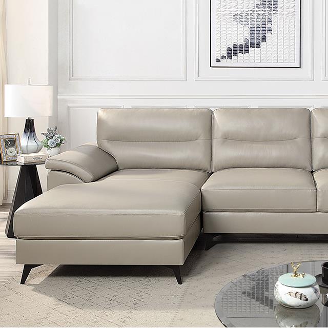 Furniture of America Mohlin Leatherette Sectional CM6747TP-SECT IMAGE 1