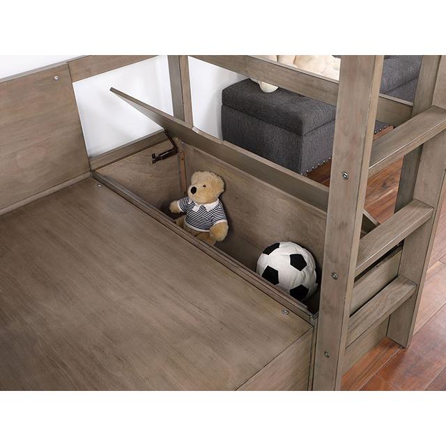 Furniture of America Kids Beds Loft Bed CM-BK828GY-BED IMAGE 3