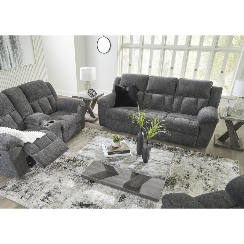 Signature Design by Ashley Frohn Reclining Fabric Sofa 3740688 IMAGE 8