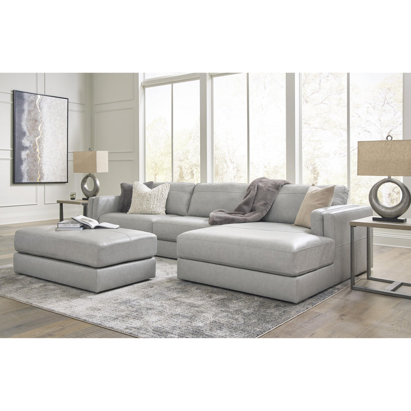 Signature Design by Ashley Amiata Leather Match 2 pc Sectional 5740466/5740417 IMAGE 10