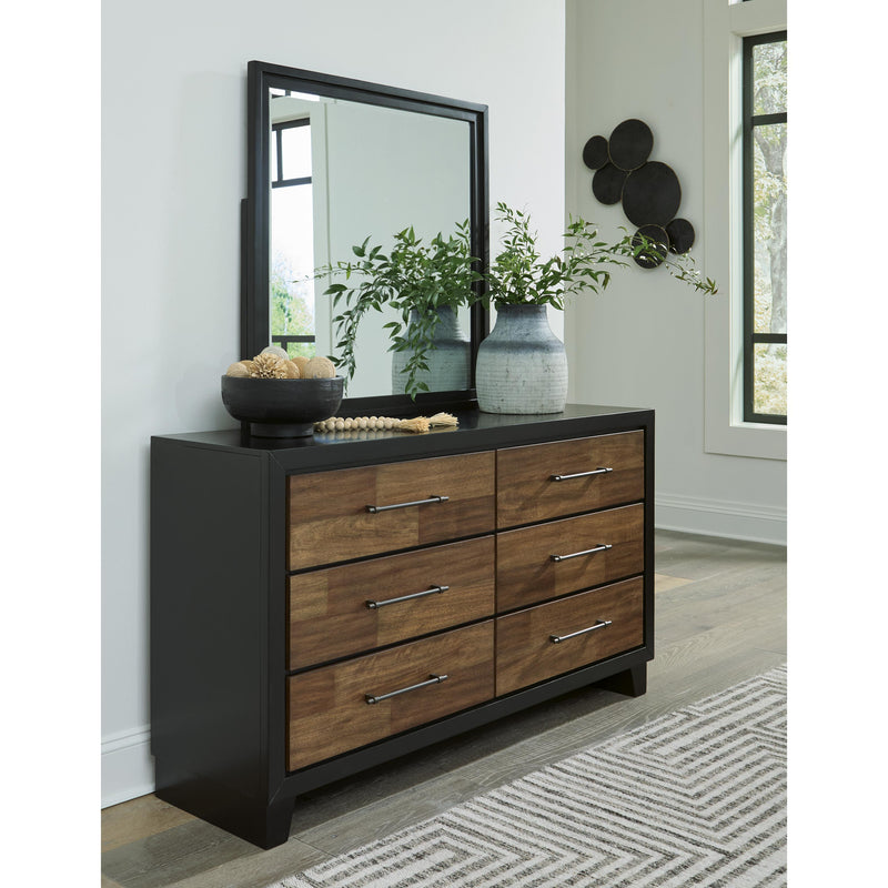 Signature Design by Ashley Kraeburn 6-Drawer Dresser with Mirror B496-31/B496-36 IMAGE 3