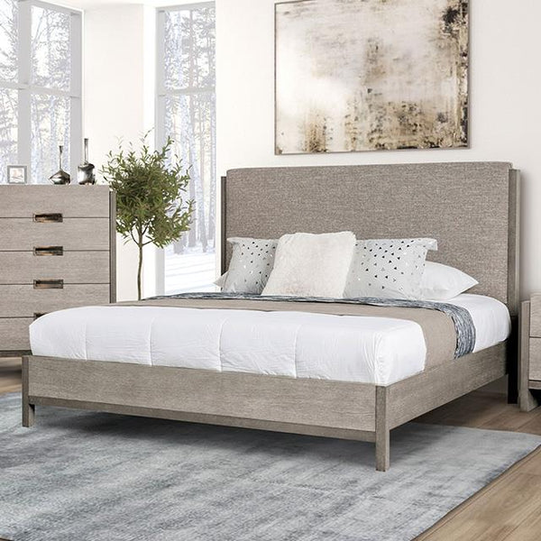 Furniture of America Grimsby FM7597GY-Q Queen Bed IMAGE 1