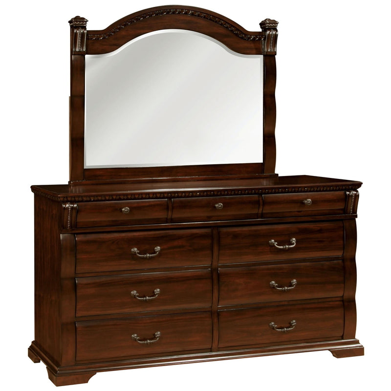 Furniture of America Burleigh Arched Dresser Mirror CM7791M IMAGE 3