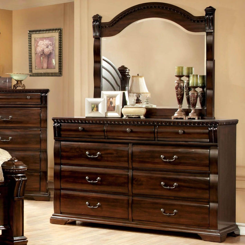Furniture of America Burleigh Arched Dresser Mirror CM7791M IMAGE 4