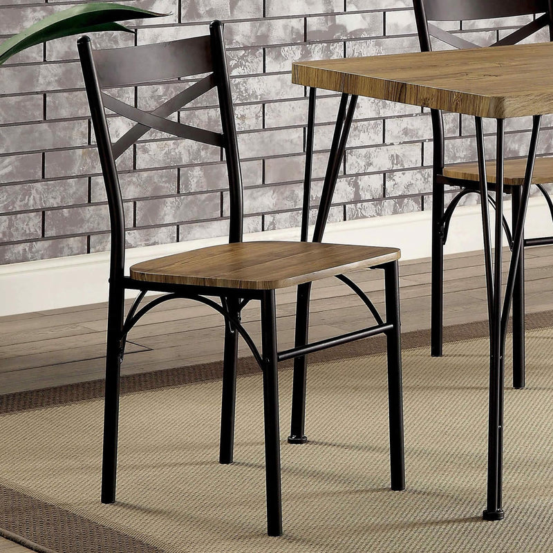 Furniture of America Banbury 3 pc Dinette CM3279T-43-5PK IMAGE 2