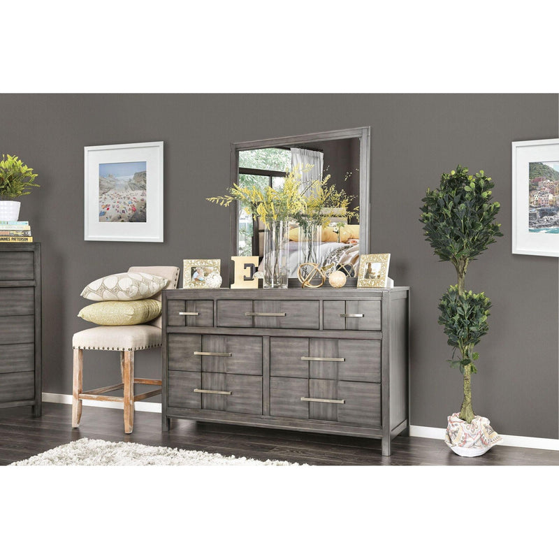 Furniture of America Berenice 7-Drawer Dresser CM7580GY-D IMAGE 3