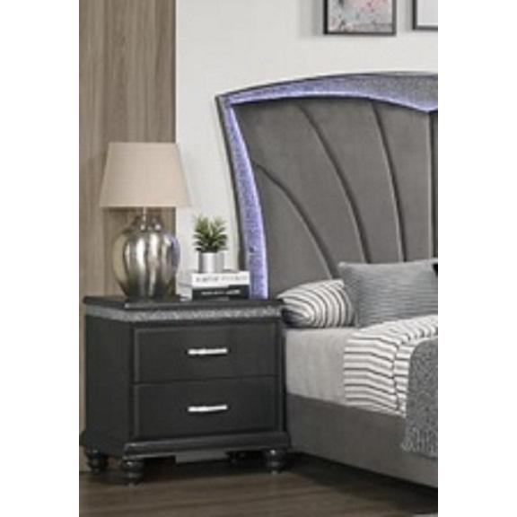 Crown Mark Frampton 2-Drawer Nightstand B4790-2 IMAGE 1