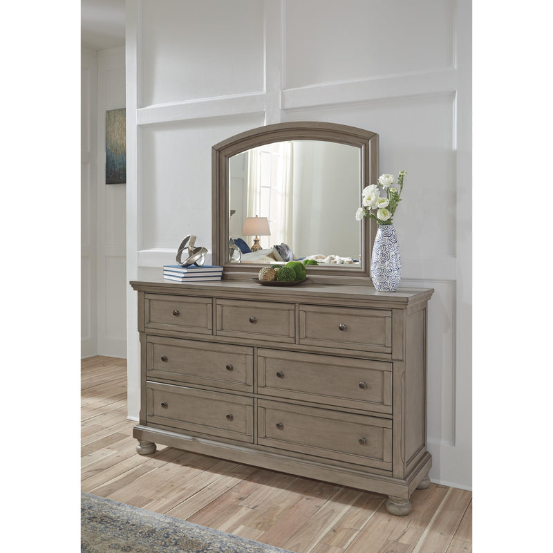 Signature Design by Ashley Lettner 7-Drawer Dresser with Mirror B733-31/B733-36 IMAGE 2